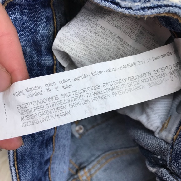 Zara Trafaluc Denim Jean Mini Skirt - Picture 5 of 5